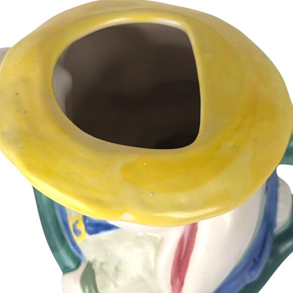 Vintage Bunny with Hose Teapot: Treasure Craft Handcrafted Ceramic - Picture 2 of 8